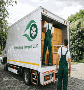 chiller van for rent in Dubai UAE temperature controlled transport service