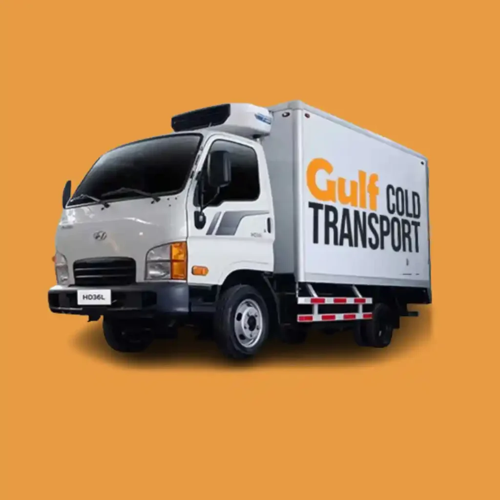 Chiller truck for rent in Dubai