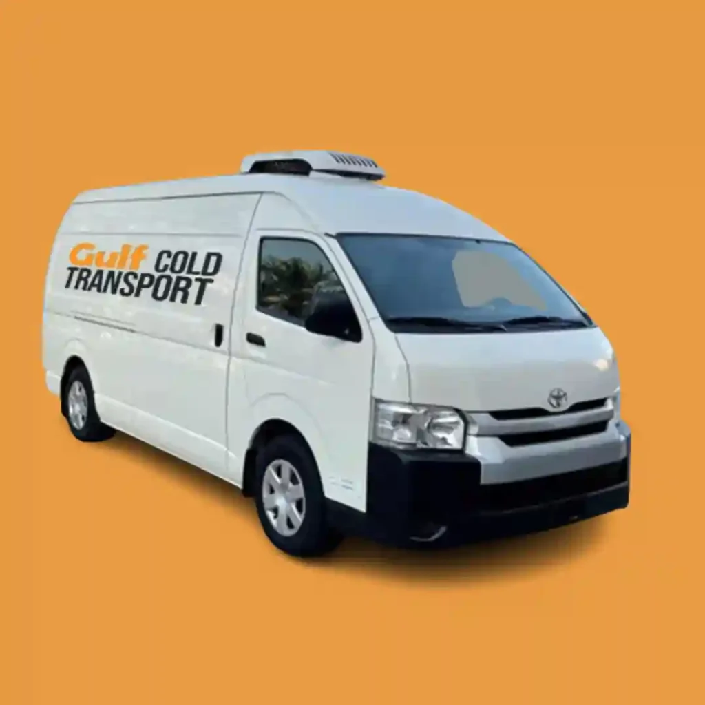 Freezer van for rent in Dubai